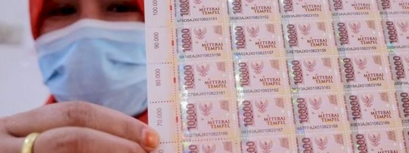 Materai Baru 10000 Mulai Beredar, Begini Ciri-cirinya