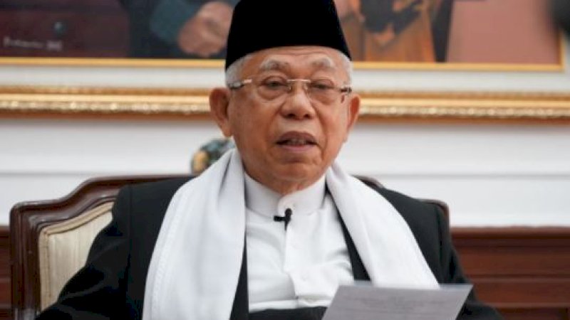 Wakil Presiden (Wapres) Indonesia, Ma'ruf Amin.