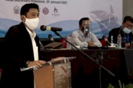 Konferensi PWI Sulsel, Zulkifli Gani Ottoh: Ini Pestanya Wartawan
