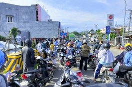 Antre Sejak Pagi, Warga Sambut Antusias Layanan Servis Gratis Honda di Sulbar