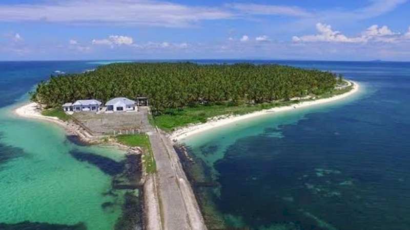 Pulau Lantigian. (Foto: Istimewa)