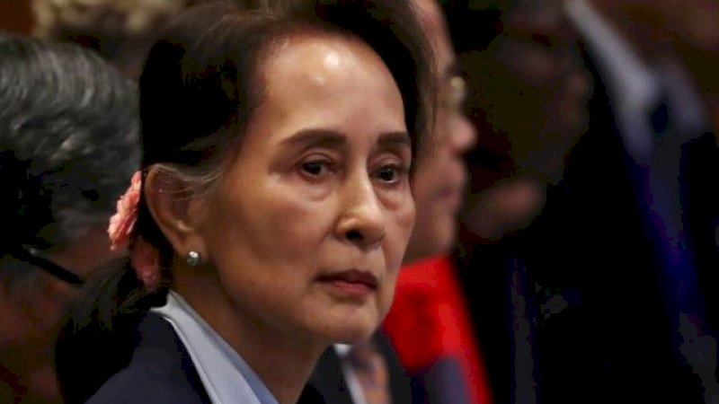 Aung San Suu Kyi. (Foto: Sky News)