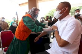 Semua Nakes di Kota Palopo Sudah Siap Disuntik Vaksin Covid-19