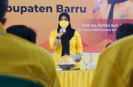 Andi Ina Kartika Pimpin Rapat Konsolidasi Jelang Musda Golkar Barru