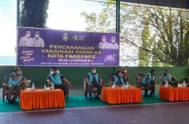 Vaksinasi COVID-19, Pemkot Parepare Siagakan Dokter Ahli Penyakit Dalam