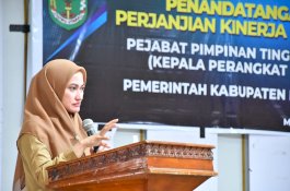 29 Kepala Perangkat Daerah di Luwu Utara Teken Perjanjian Kinerja Terakhir untuk RPJMD 2021