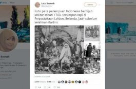 Fakta Foto Wanita Berhijab Tahun 1700 yang Tersimpan Rapi di Perpustakaan Belanda