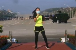 Rekam Aksi Senam saat Kudeta Militer, Guru Aerobik Myanmar: Saya Tidak Mengejek Organisasi Mana Pun