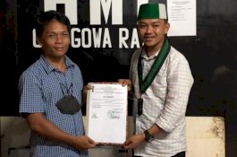 HMI Serahkan Rekomendasi untuk Alumnus Bertarung di Musda KNPI Gowa