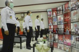 Kakanwil Kemenkumham Sulsel Ikuti Seminar Peringatan Hari Pers Nasional 2021