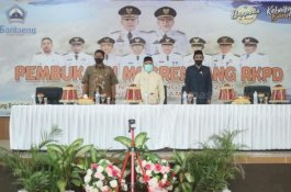 Buka Musrenbang RKPD, Wabup Bantaeng Harap OPD Dukung Pengembangan Ekonomi