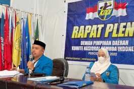 Rapat Pleno DPD KNPI Sulawesi Selatan Plt 3 Daerah