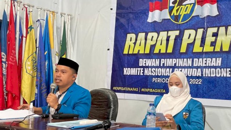 Rapat Pleno DPD KNPI Sulawesi Selatan Plt 3 Daerah