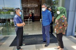 Bertemu Nurdin Abdullah, Judas: Alhamdulillah, Saya Bisa Melewati Masa Kritis Covid-19