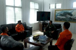 Kepala Basarnas Sulsel dan Komandan Lanud Hasanuddin Koordinasi Tingkatkan Pelayanan