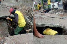 Banyak Dikeluhkan, DLH Parepare Bersihkan Drainase dari Sampah