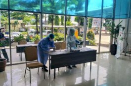 Pelindo IV Perketat Penerapan Prokes COVID-19 di Lingkungan Kerja