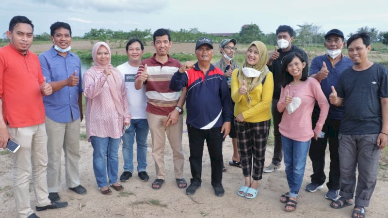 Fakultas Pascasarjana Universitas Fajar (Unifa) menemui Bupati Enrekang, Muslimin Bando, Jumat (12/2/2021).