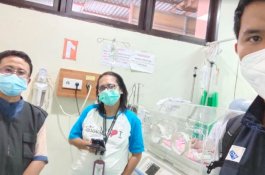 Difasilitasi Wagub Sulsel, Bayi Tanpa Anus Pengungsi Gempa Sulbar Akhirnya Dirujuk di RSWS