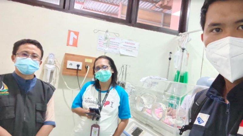 Dari dari pasangan suami istri Jasman dan Ratna sudah dirawat intensif di Rumah Sakit Wahidin Sudirohusodo (RSWS) Makassar.