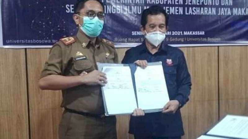 Pemkab Jeneponto dan Universitas Bosowa Jalin Kerjasama Pendampingan RP3KP