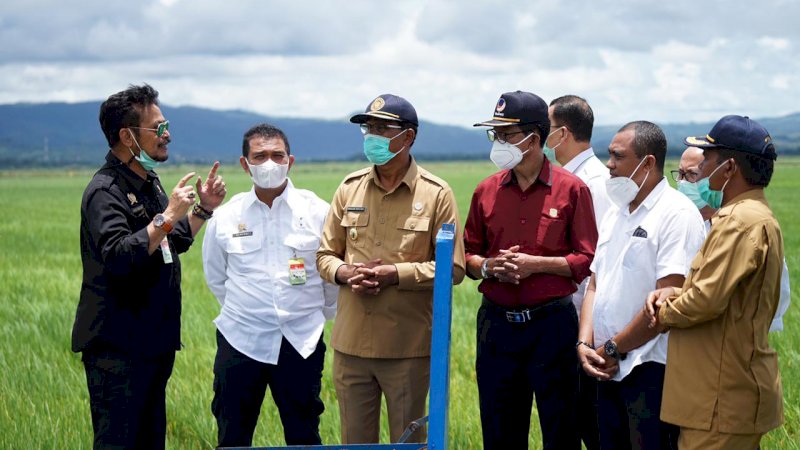 Kompak, TNI-Polri Dukung Jalannya Program Food Estate Sumba Tengah