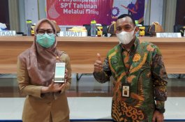 Bupati Luwu Utara Wajib Pajak Pertama yang Laporkan SPT via e-Filing