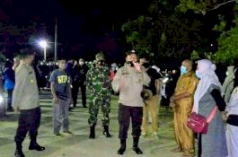 Polsek Tempe Wajo Kawal Pemakaman Jenazah Pasien Covid-19