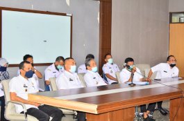 Dollah Mando Pimpin Pertemuan LKPD dengan BPK Perwakilan Sulsel