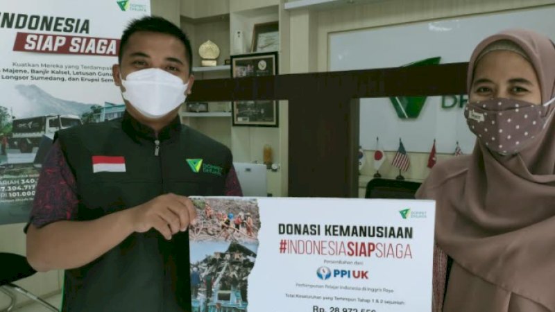 PPI UK Bersama Dompet Dhuafa Bantu Bangkitkan Kembali Sulbar Pasca Gempa