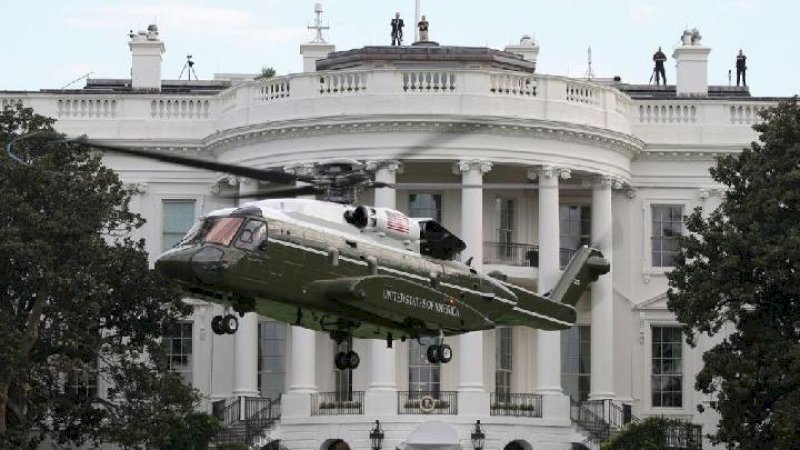 Helikopter Kepresidenan Amerika Serikat atau Marine One yang terbaru, VH-92A. Kredit: National Interest