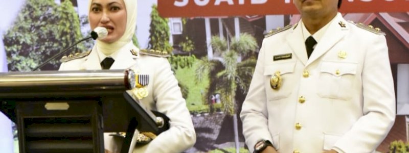 Pidato Perdana IDP Usai Dilantik: Kita Bersama Membawa Luwu Utara Bangkit untuk Maju