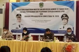 Bupati Luwu Utara Deadline Pejabat Penyusun LPPD Tuntas Paling Lambat Maret