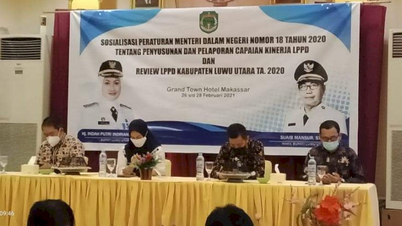 Bupati Luwu Utara Deadline Pejabat Penyusun LPPD Tuntas Paling Lambat Maret