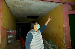 Wabup Luwu Utara Cek Bangunan Pasar Sentral Masamba Pasca Angin Kencang