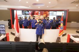 Peringati Hut Damkar, Mendagri RI Sebut Kota Makassar Jadi Percontohan Smart City di Indonesia