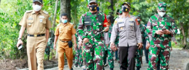 Pembukaan TMMD ke-110 di Parepare Terapkan Protokol Kesehatan