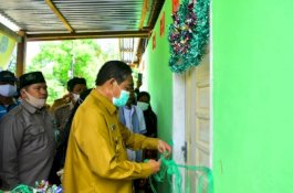 Program Baznas dan Pemkab Sidrap, La Dalle Korban Kebakaran Kini Punya Rumah Baru