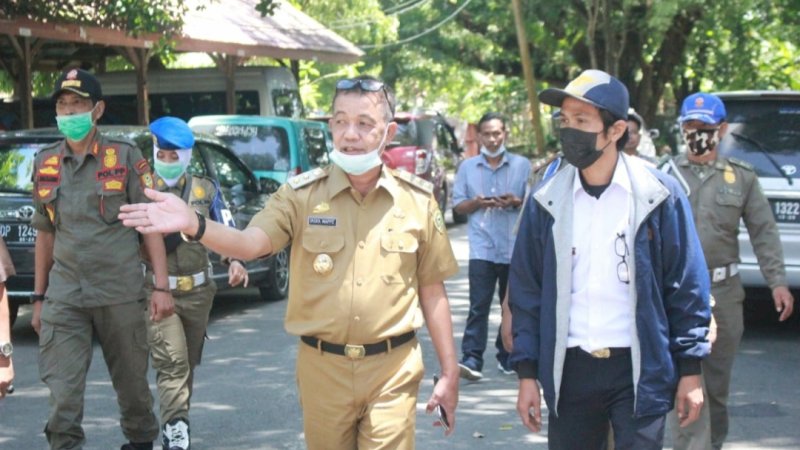 Wabup Barru Sidak Parkiran dan Mal Pelayanan