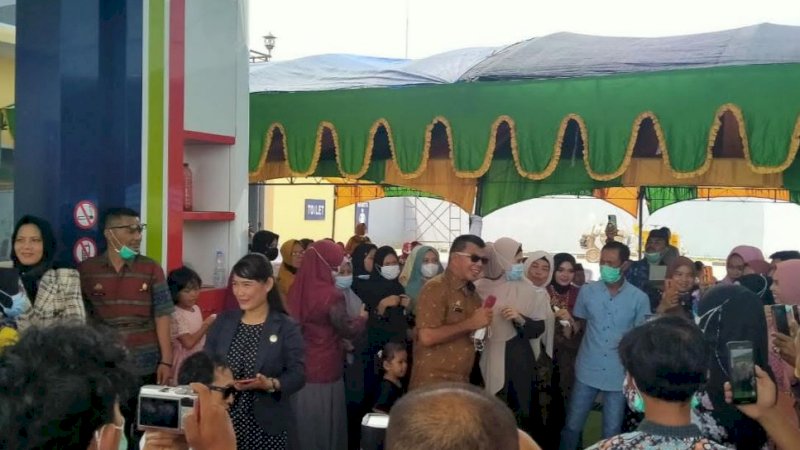 Acara syukuran SPBU di Kabupaten Bulukumba, Kamis (4/3/2021).