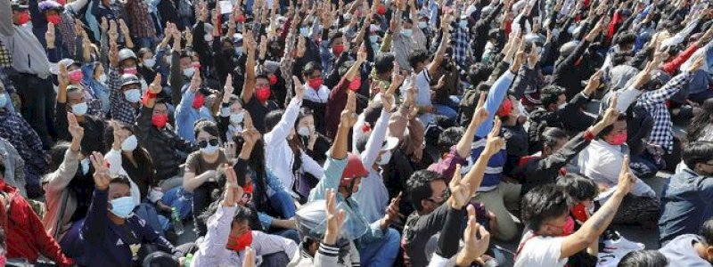Total 54 Korban Jiwa Selama Kudeta Myanmar, Kantor HAM PBB: Kemungkinan Bertambah