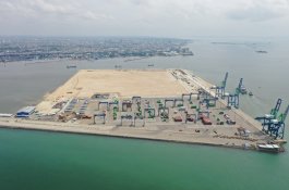 Progres Pembangunan Makassar New Port Tahap Lanjutan Sudah 66,70 Persen