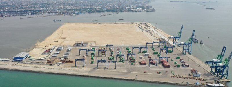 Progres Pembangunan Makassar New Port Tahap Lanjutan Sudah 66,70 Persen