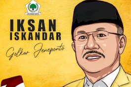 Musda Golkar X DPD Jeneponto, Iksan Iskandar Ambil Formulir Pendaftaran Calon Ketua