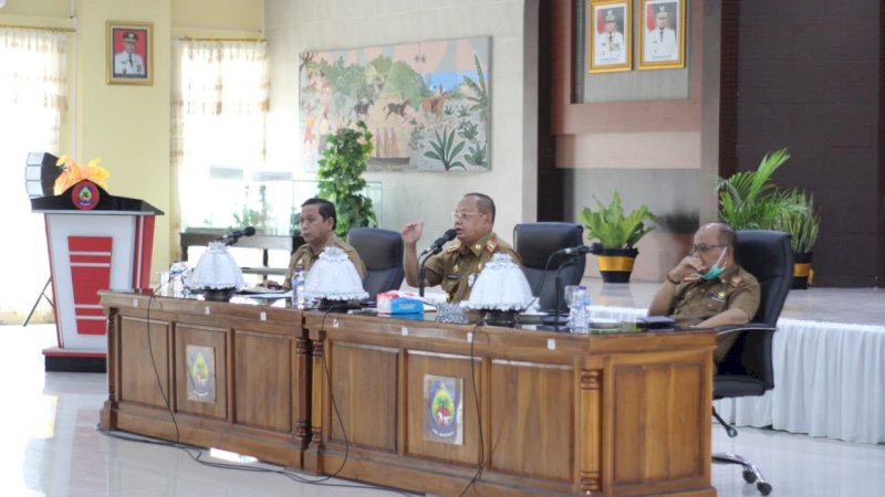 Refocussing Anggaran, Pemkab Jeneponto Bahas Surat Edaran Kementerian Keuangan RI