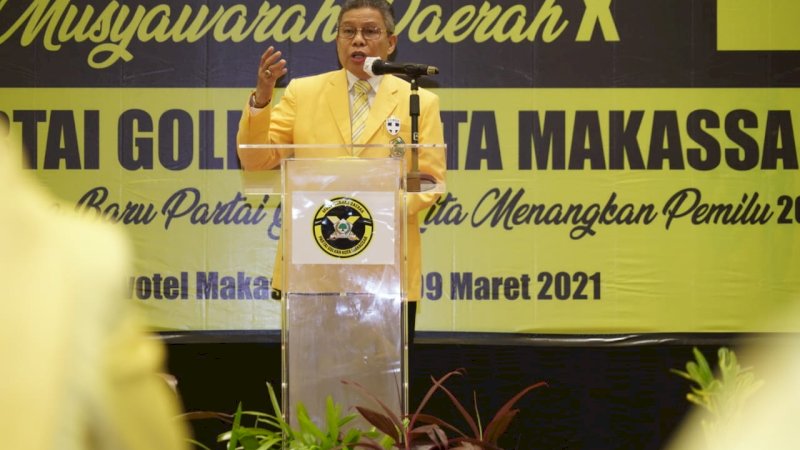 Ketua DPD I Golkar Sulsel Taufan Pawe.
