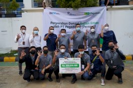 Pegadaian Wilayah VI Makassar Salurkan Donasi Program Gajian Emas untuk Korban Bencana Sulbar