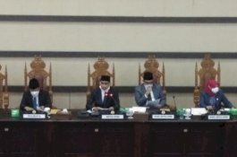 Ketua DPRD Makassar Sesalkan Prof Rudy Absen dalam Rapat Paripurna Penetapan Wali Kota Terpilih