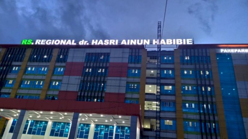 Rumah Sakit Regional dr. Hasri Ainun Habibie (HAH) Kota Parepare.