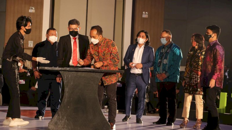 Hipmi Sulsel dan Asbisindo Sulsel Jalin Kolaborasi, Giatkan Aktivitas Ekonomi Berbasis Syariah